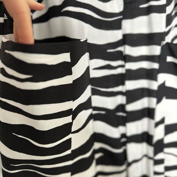 Zara Studio Limited Collection Zebra Print Pants New - Picture 9 of 16